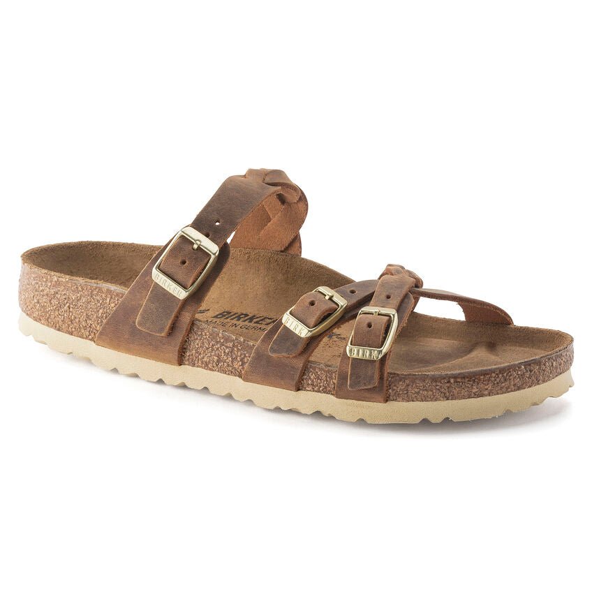 Birkenstock with braided ankle 2025 strap